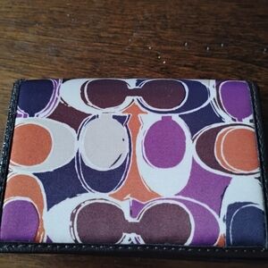 Three-item Coach Bundle Wallet, Sunglasses, Case